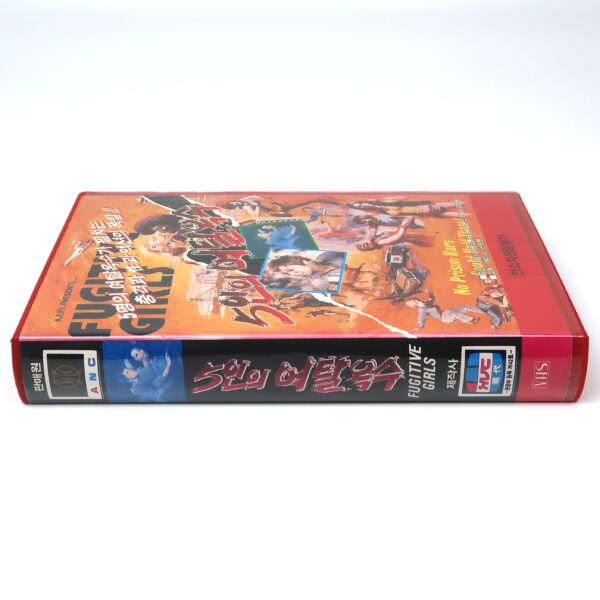 Fugitive Girls (1974) Korean VHS Rental [NTSC] Korea Five Loose Women