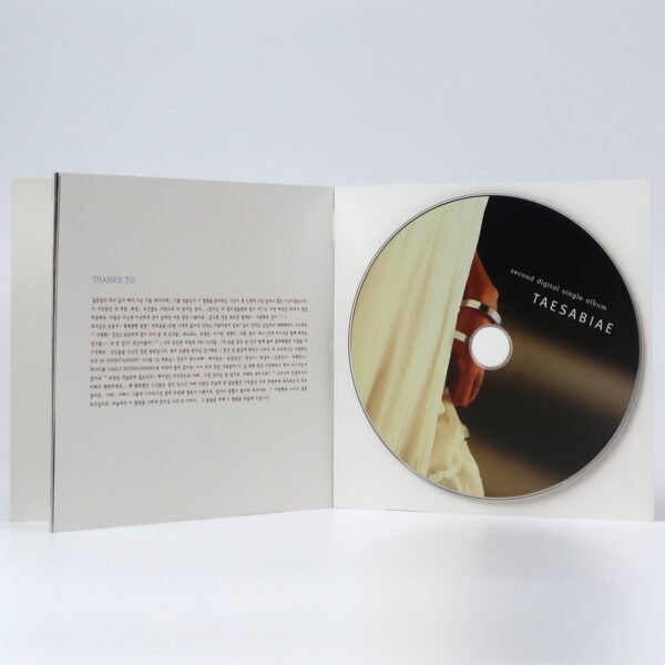 Taesabiae - The 2nd Single Signed Autographed CD Album Promo K-Pop 2007