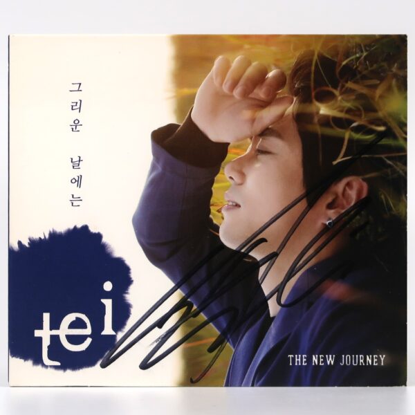 Tei - The New Journey Signed Autographed CD Single Album Promo K-Pop 2015