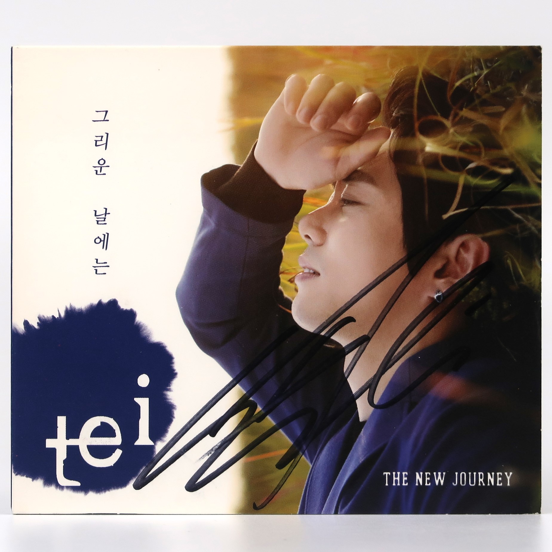 Tei - The New Journey Signed Autographed CD Single Album Promo K-Pop 2015