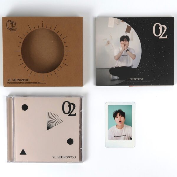 Yu Seungwoo - The 2nd Signed Autographed CD Album Promo K-Pop 2019