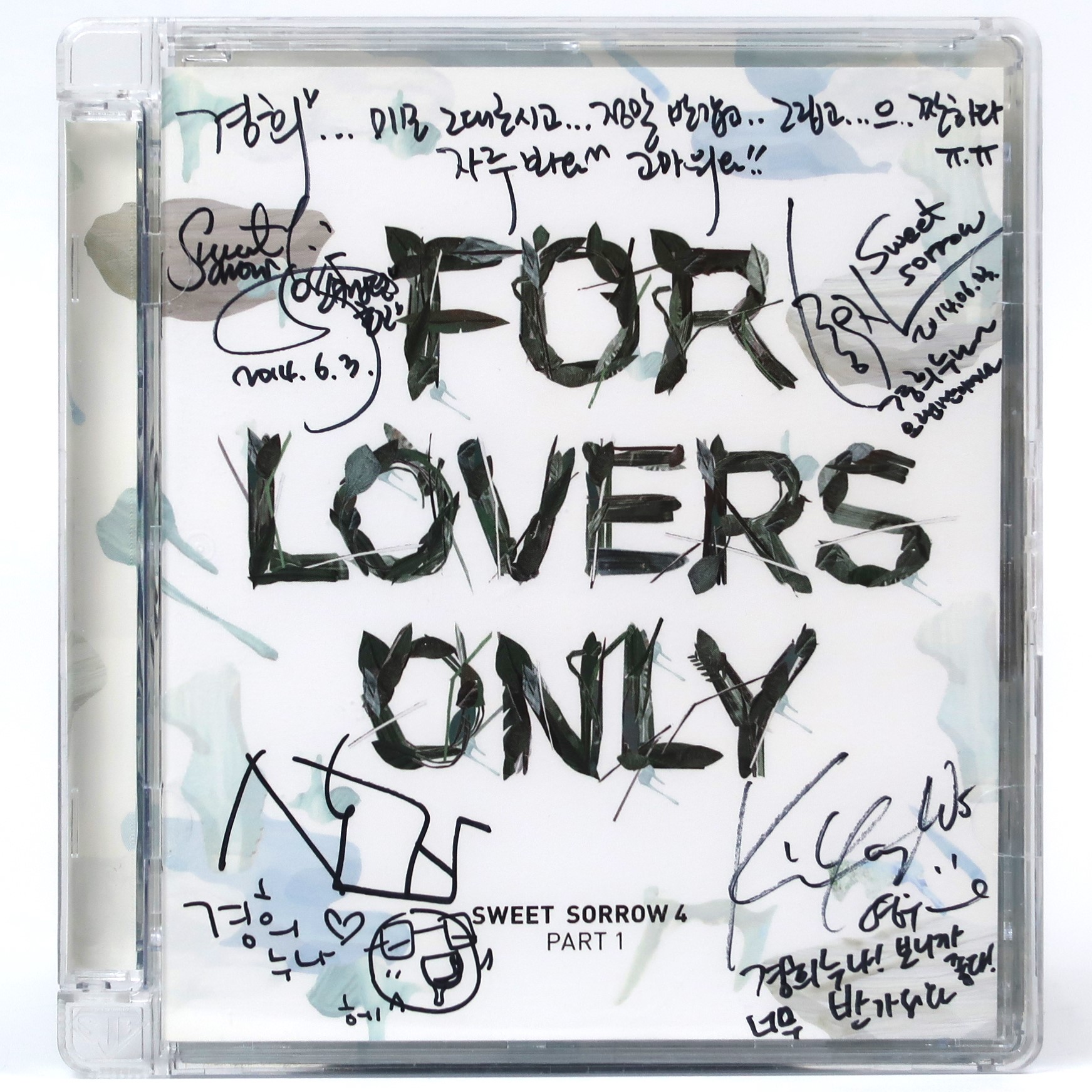 Sweet Sorrow - For Lovers Only Signed Autographed CD Album Promo K-Pop 2014