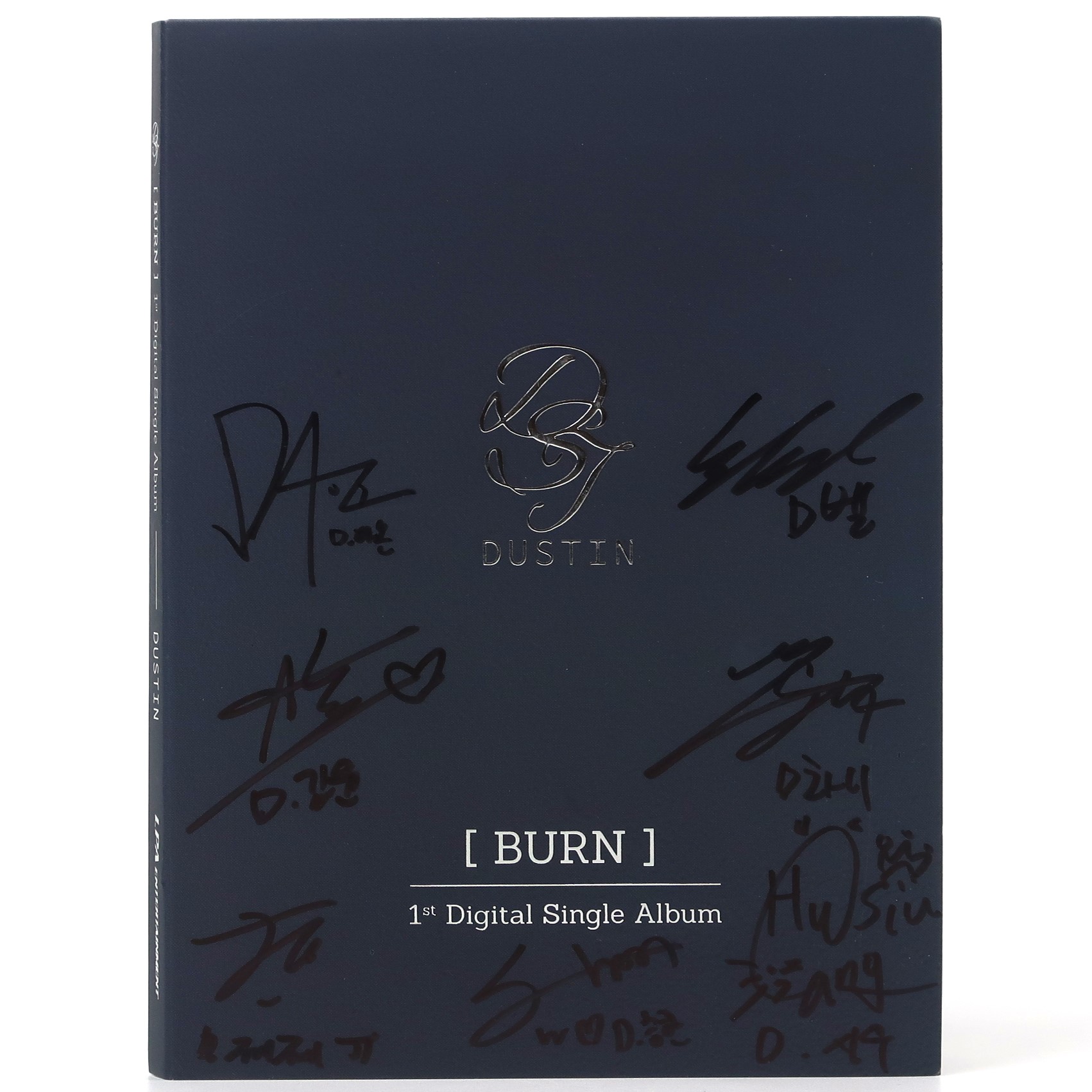 Dustin - Burn Signed Autographed CD Album Promo K-Pop 2020