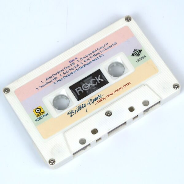 IMG_0663 Britney Spears - Baby One More Time Korean Cassette Tape Album Korea