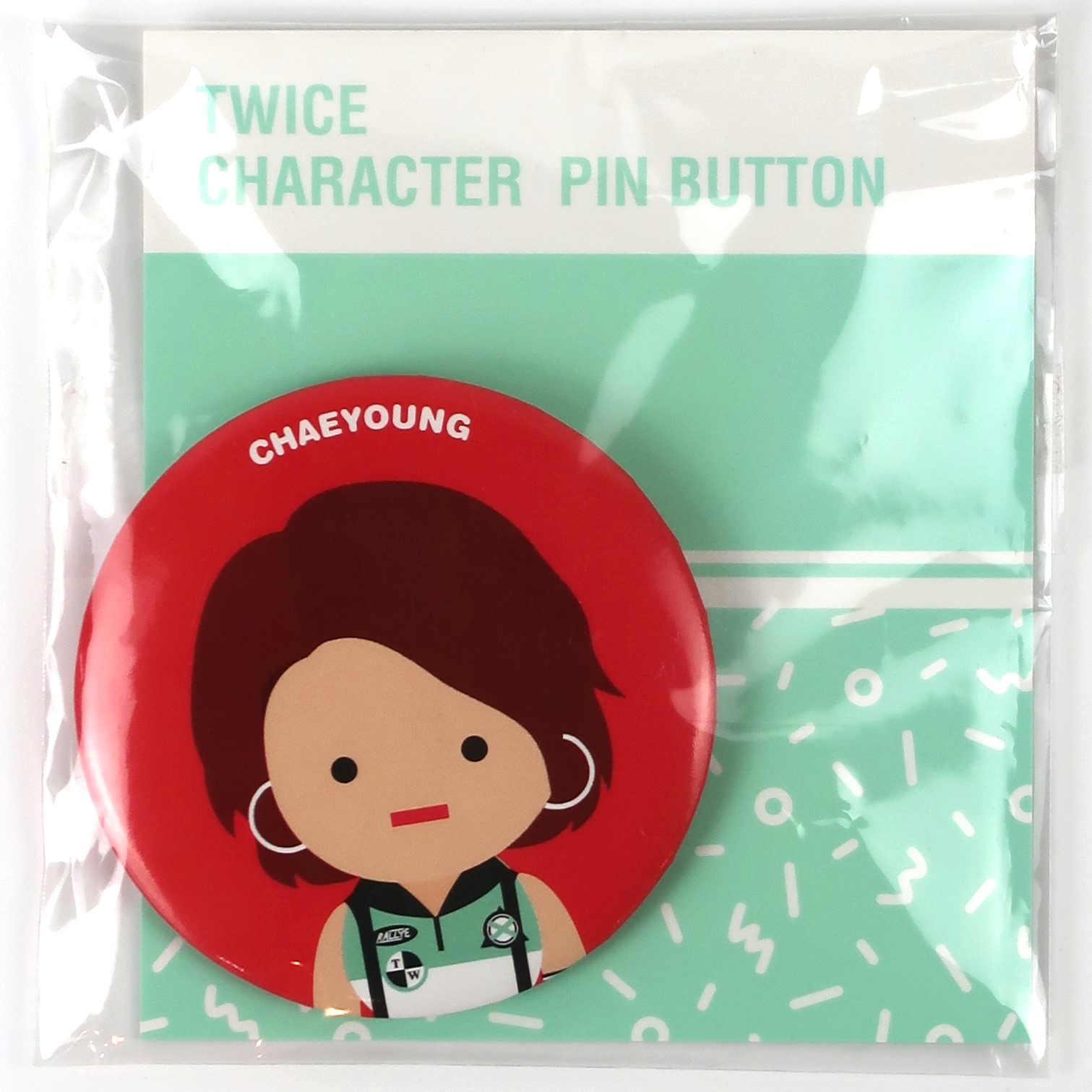 IMG_7573 Twice Character Pin Button Chaeyoung 2018