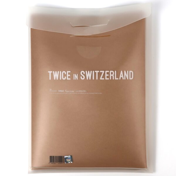 Twice In Switzerland Notebook Diary Stamp Full Set Goods