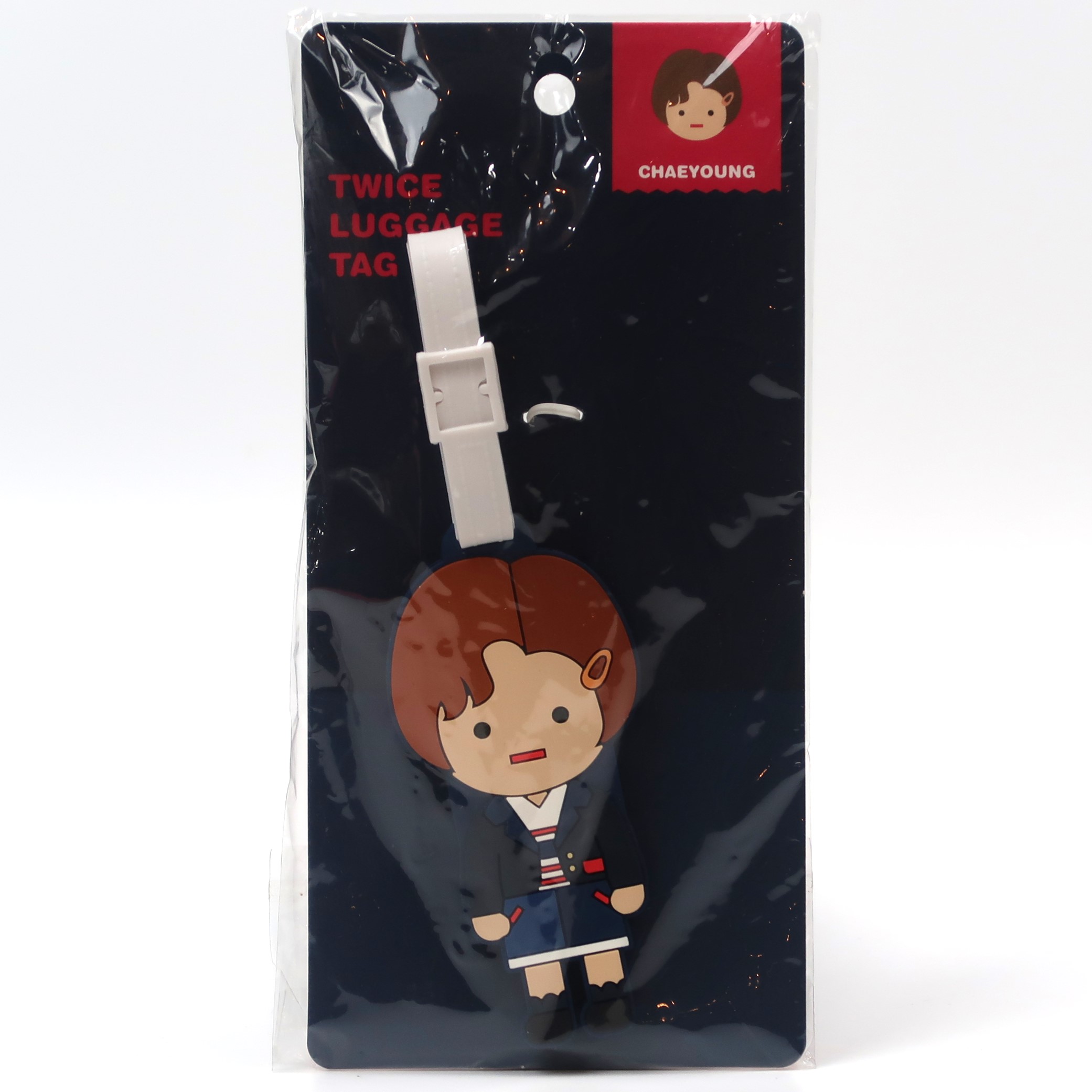 Twice Chaeyoung Luggage Tag Signal Character Official Goods 2017