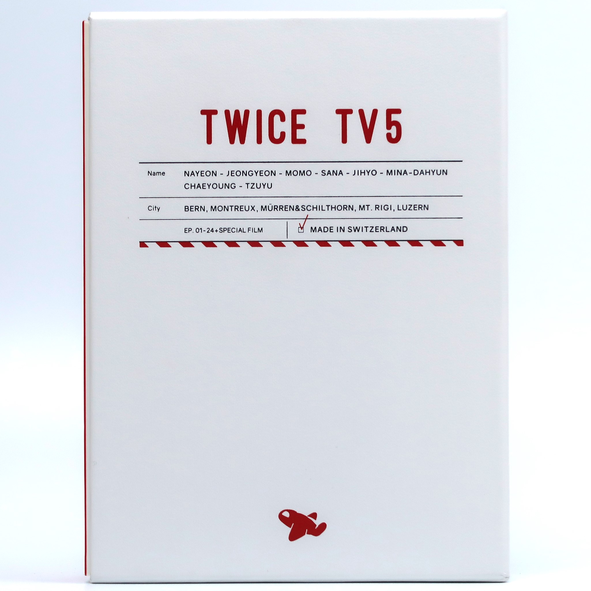 Twice TV 5 - Twice In Switzerland DVD Set Momo Photo K-Pop