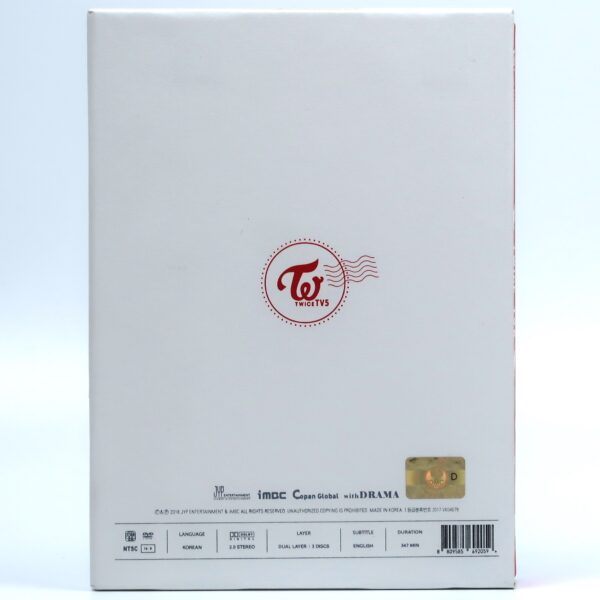 Twice TV 5 - Twice In Switzerland DVD Set Momo Photo K-Pop