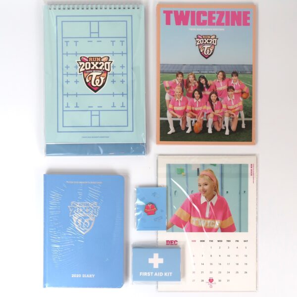 IMG_7971 Twice 2020 Season's Greetings Run 20X20 University Complete Set K-Pop