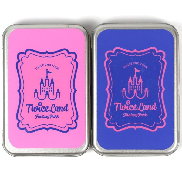 Twice Twiceland Fantasy Park Photocard Set Tin Box A B