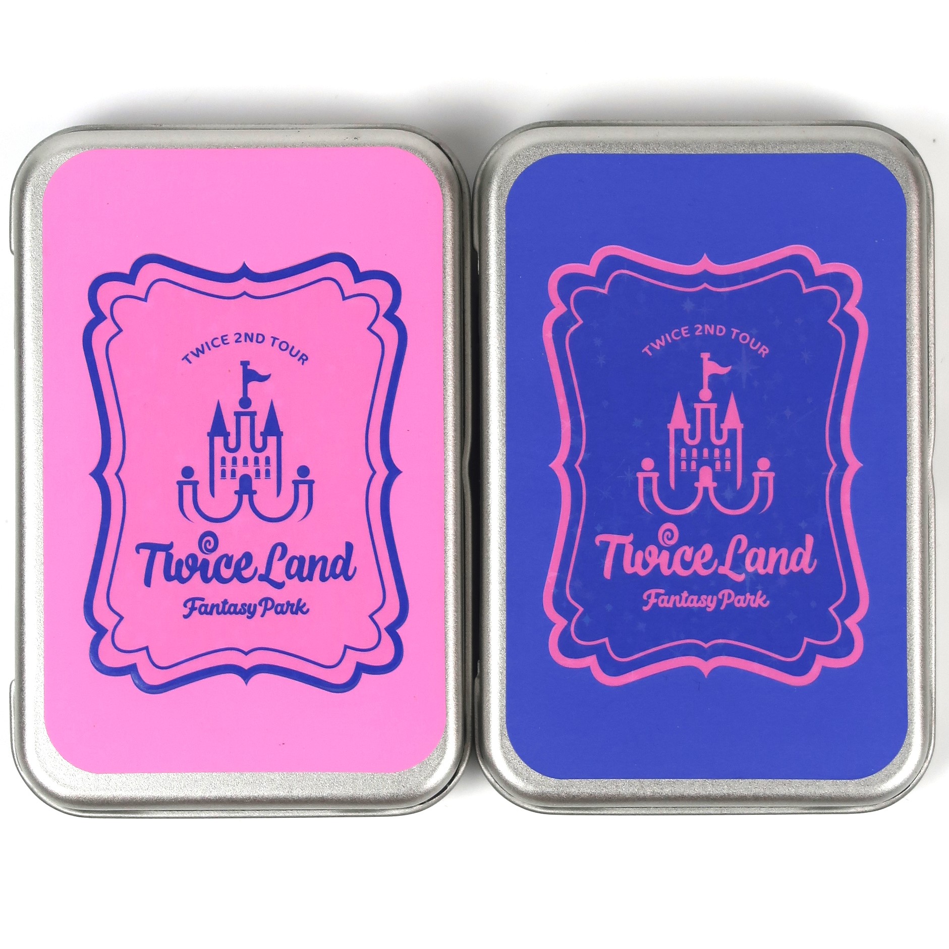 Twice Twiceland Fantasy Park Photocard Set Tin Box A B