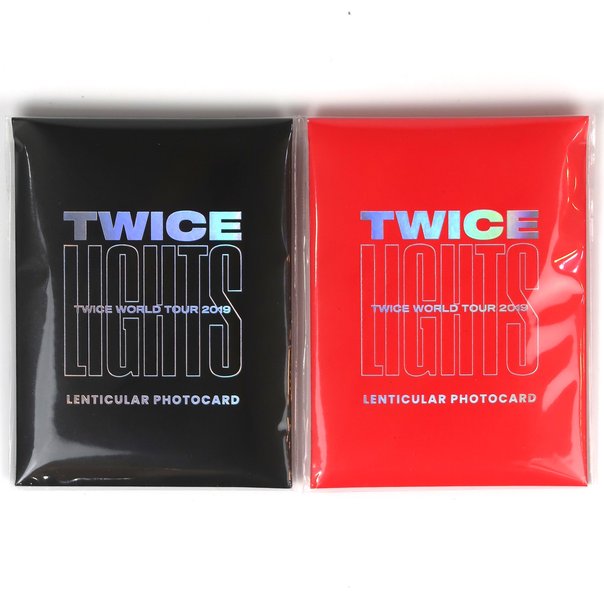 IMG_8012 Twice Lights Lenticular Photocard Set Sealed A B 2019 K-Pop