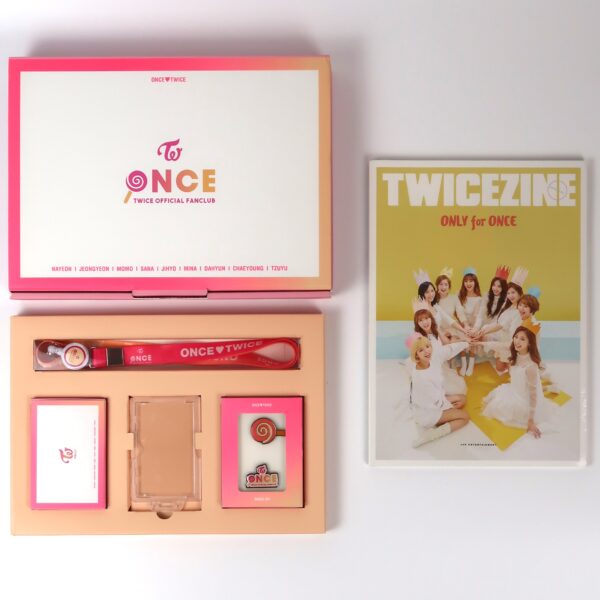 Twice Once Official Fanclub 1st Generation Goods Complete Set Kit