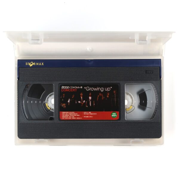 Click-B 2002 Concert Growing Up VHS Video [NTSC] Early K-Pop