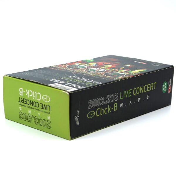 Click-B 2003 Live Concert #03 VHS Video [NTSC] Early K-Pop Rock