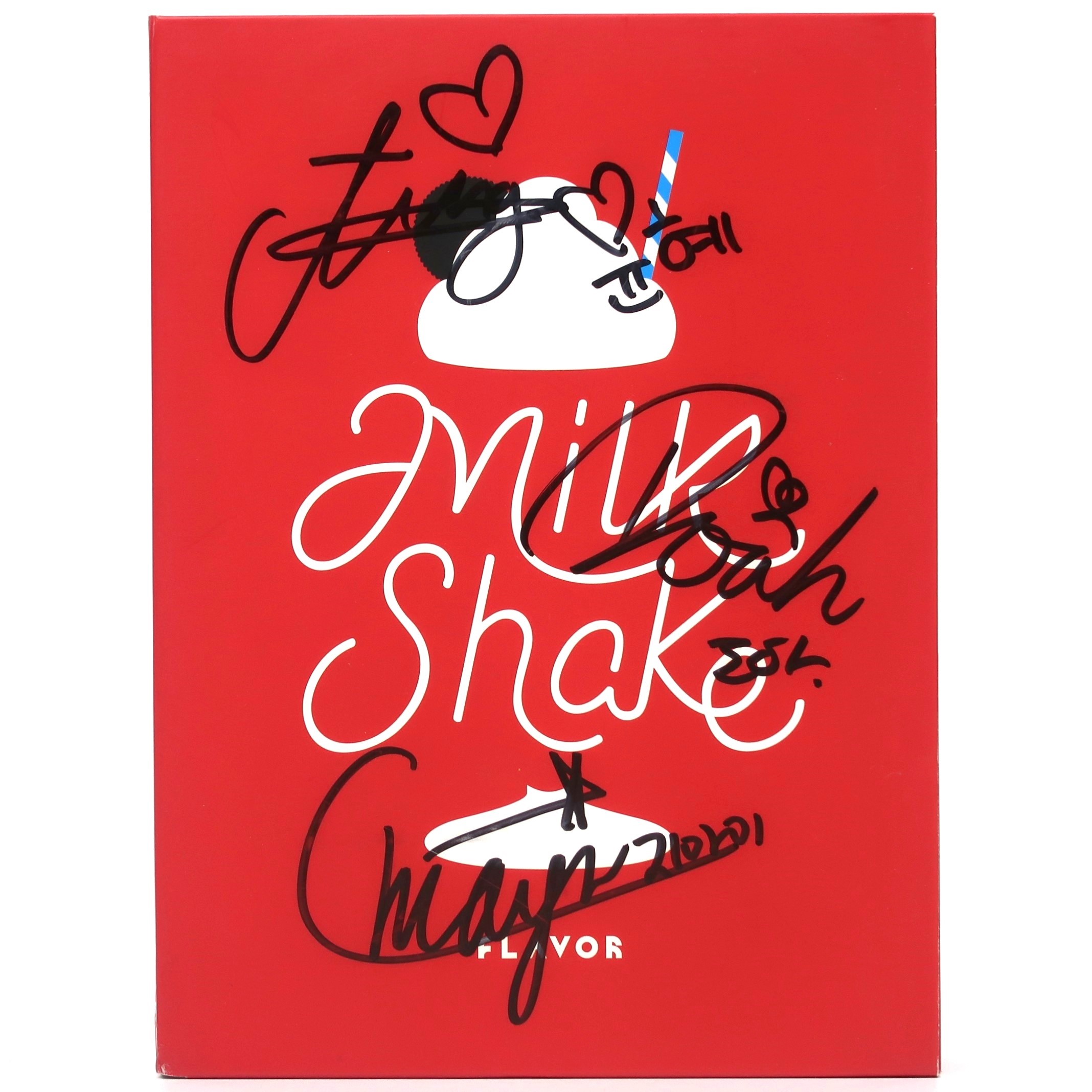 Fanatics Flavor - Milk Shake Signed Autographed CD Album Promo K-Pop 2018