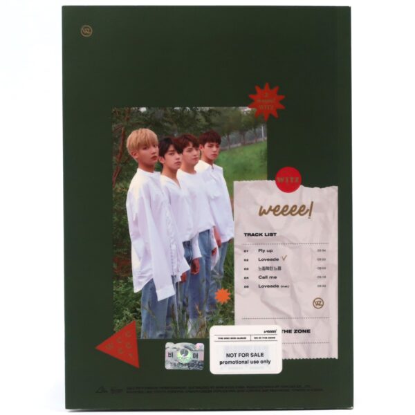 We In The Zone - Weeee! CD Album Promo K-Pop 2019