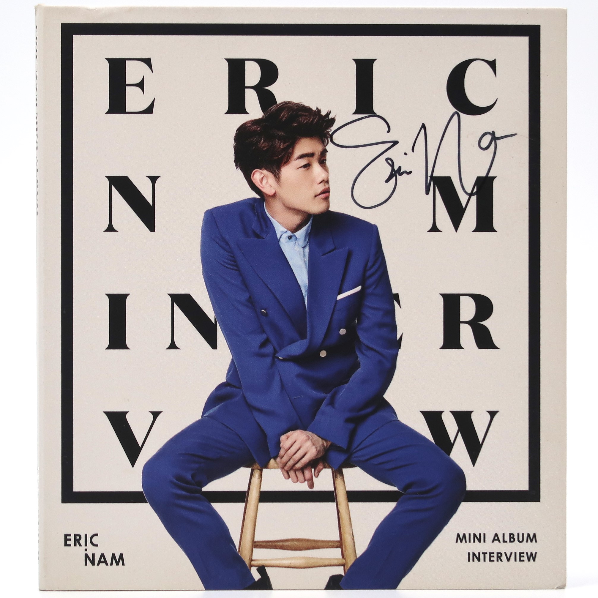 Eric Nam - Interview 2nd Mini Album Signed Promo CD 2016