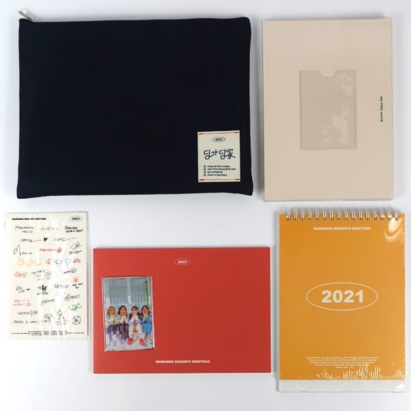2021 Mamamoo Season's Greetings Pouch Complete Set