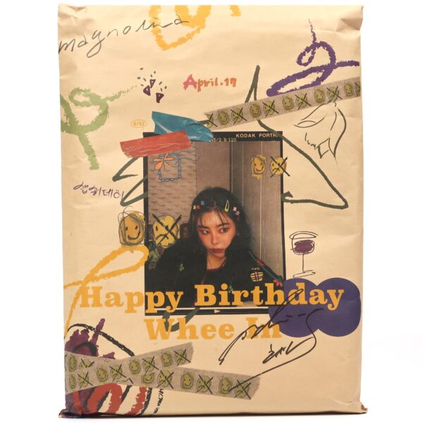 Happy Birthday Whee In Pouch Set Photocard Mamamoo Official Goods