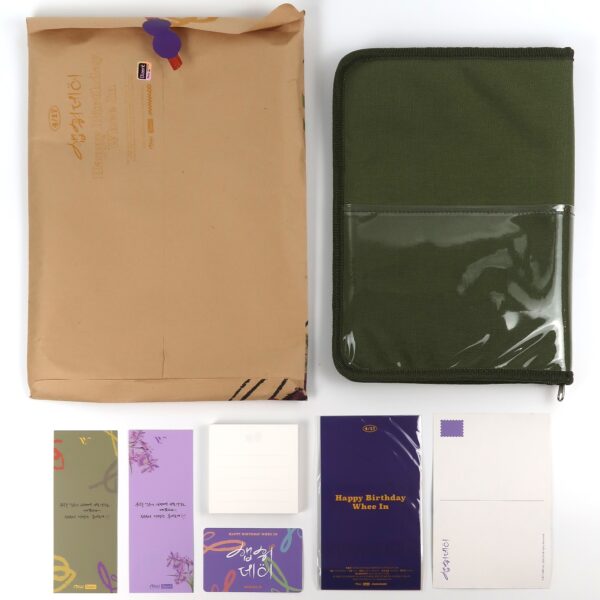 IMG_9237 Happy Birthday Whee In Pouch Set Photocard Mamamoo Official Goods Wheein