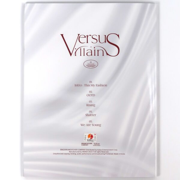 Dreamcatcher - Villains U Version Promo CD Album K-Pop 2023