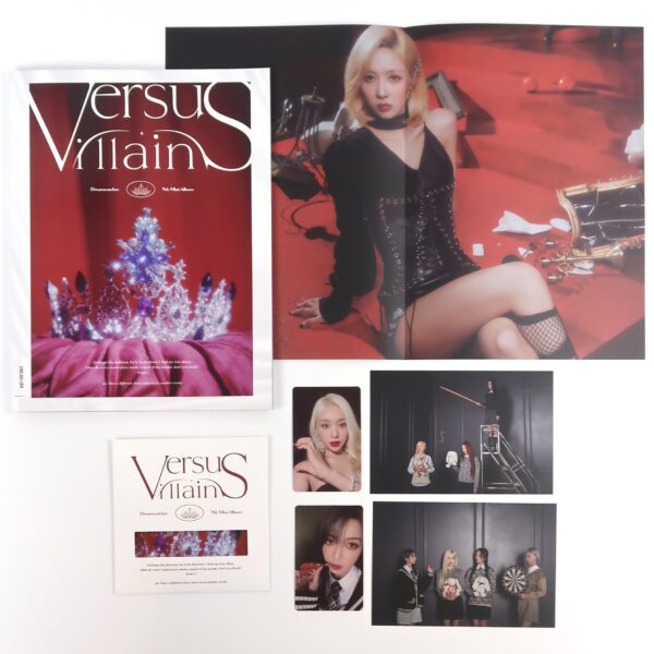 Dreamcatcher - Villains U Version Promo CD Album K-Pop 2023