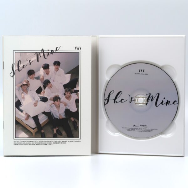IMG_9991 VAV - She's Mine 4th Digital Single Album Promo CD 2017
