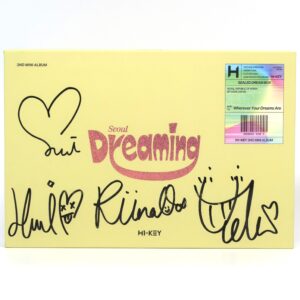 H1-Key - Seoul Dreaming Signed Autographed CD 2nd Mini Album Promo K-pop 2023