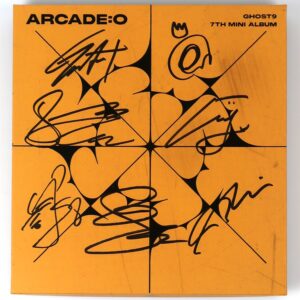 Ghost9 - Arcade:O Signed Autographed Promo CD Album Yellow K-Pop 2023