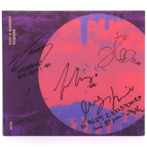 W24 - Stay A Moment Signed CD Album Promo 2019 Spanish K-Rock Pop Korea