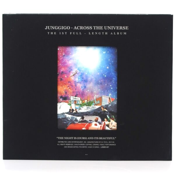 Junggigo - Across The Universe CD Album Promo K-Pop 2017