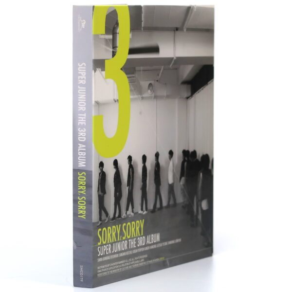 Super Junior - Sorry Sorry 3rd Album All Three Versions CD 2009