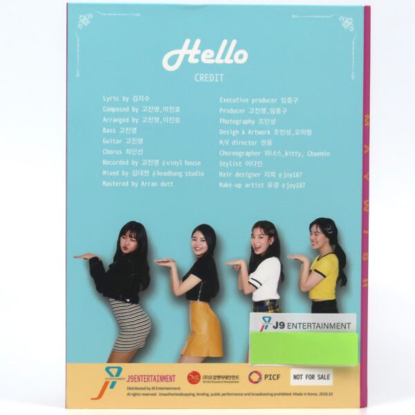 IMG_1302 Maywish - Hello CD Single Album Promo K-Pop Korea 2018