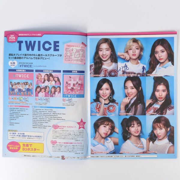 Twice HMV Magazine Japan June 2017