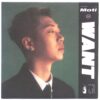 Moti - Want CD Single Promo K-Rap Korean Hip Hop Planetarium 2019
