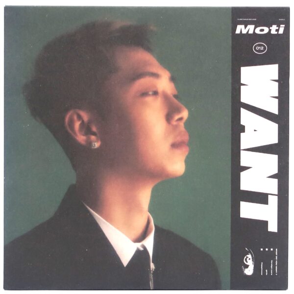 Moti - Want CD Single Promo K-Rap Korean Hip Hop Planetarium 2019