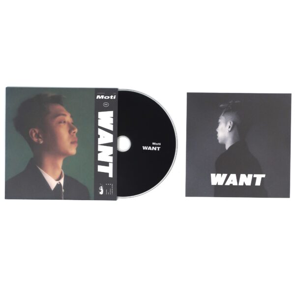 Moti - Want CD Single Promo K-Rap Korean Hip Hop Planetarium 2019