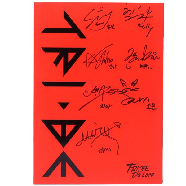 Tri.be - Da Loca Signed Autographed CD Album K-Pop Korea 2021