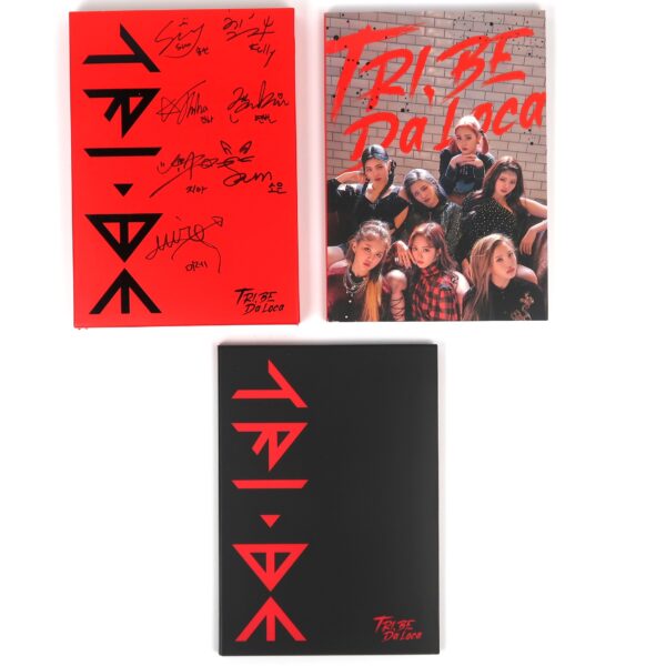 Tri.be - Da Loca Signed Autographed CD Album K-Pop Korea 2021