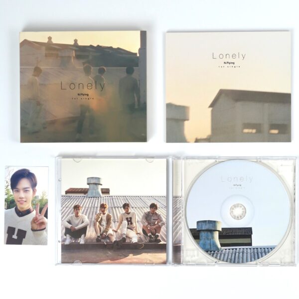 N.Flying - Lonely CD 1st Single Album Promo + Chahun Photocard K-Pop 2015