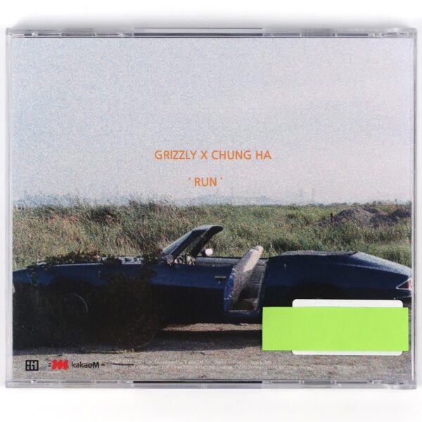 Grizzly x Chung Ha - Run CD Single Album K-Pop 2019 Chungha