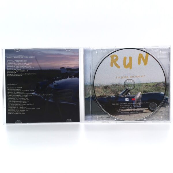 Grizzly x Chung Ha - Run CD Single Album K-Pop 2019 Chungha