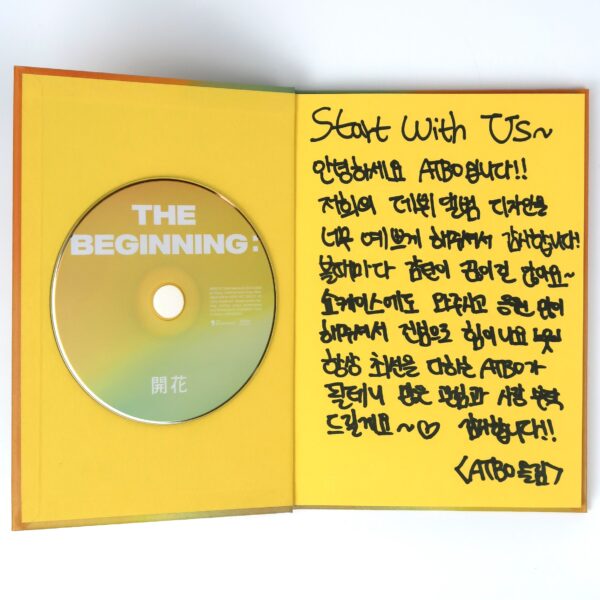 ATBO - The Beginning Signed Autographed CD Mini Album Promo K-Pop 2022