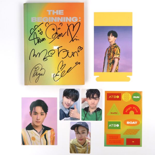 ATBO - The Beginning Signed Autographed CD Mini Album Promo K-Pop 2022