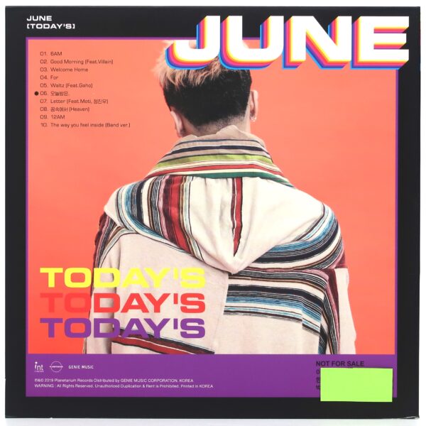 June - Today's Album CD Promo 2019 K-Pop Planetarium [read]
