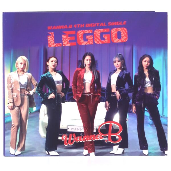 Wanna.B - Leggo 4th Single Album Promo CD K-Pop 2019