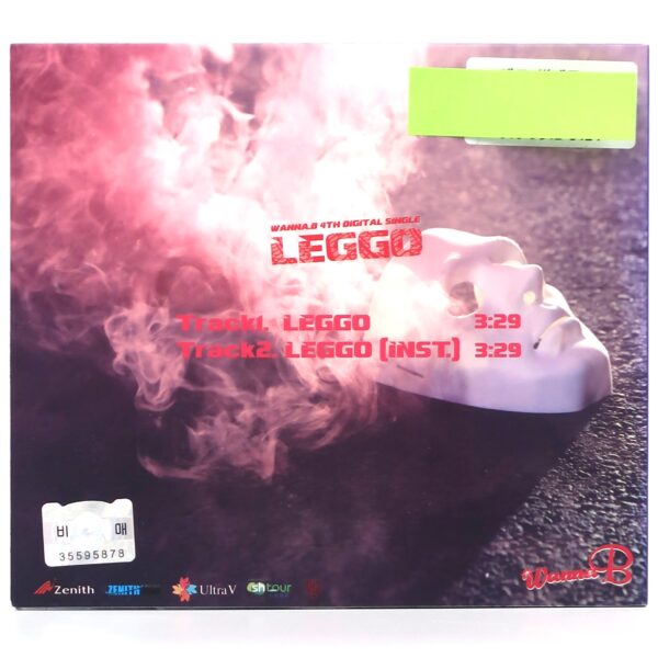 Wanna.B - Leggo 4th Single Album Promo CD K-Pop 2019