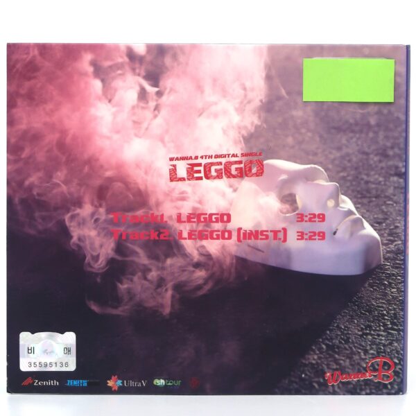 Wanna.B - Leggo 4th Single Album Promo CD K-Pop 2019